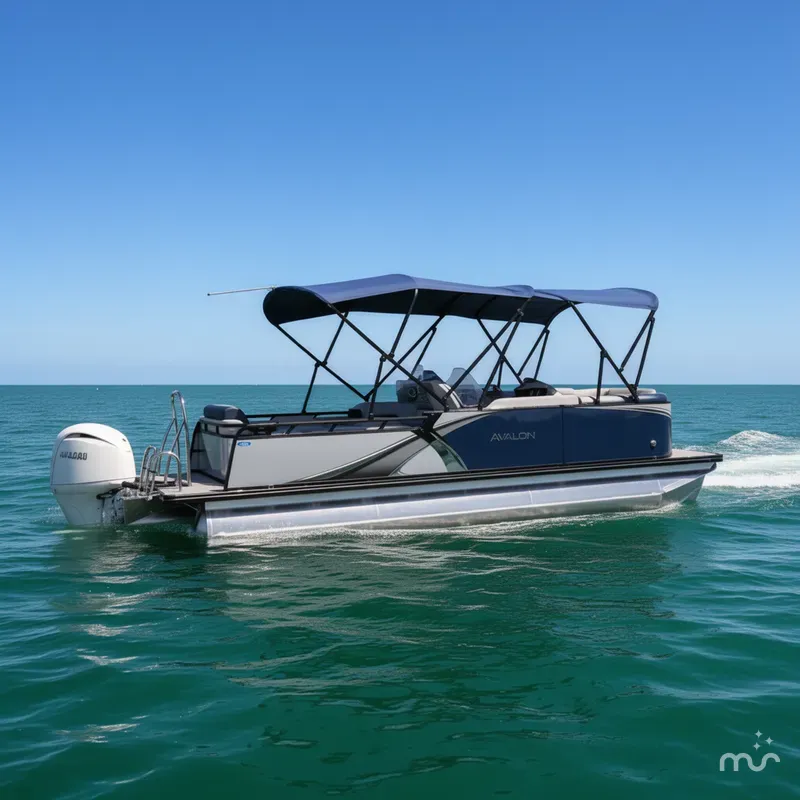 Slide: The Image of Avalon 2385 LSZ Versatile Rear Lounger - Luxury Tri toon | Sarasota, FL 2025 - 0