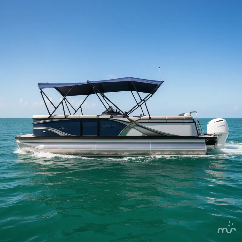 Slide: The Image of Avalon 2385 LSZ Versatile Rear Lounger - Luxury Tri toon | Sarasota, FL 2025 - 1