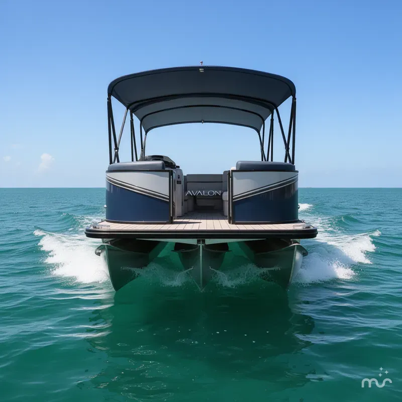 Slide: The Image of Avalon 2385 LSZ Versatile Rear Lounger - Luxury Tri toon | Sarasota, FL 2025 - 3