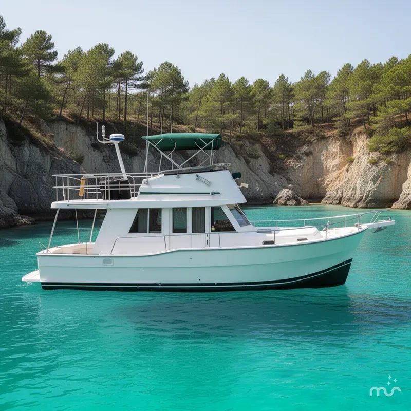 Slide: The Image of Mainship 350 Trawler 1999 - 2