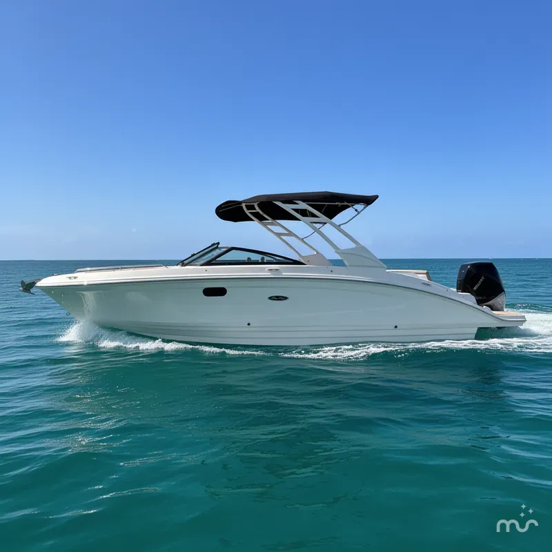 Slide: The Image of Sea Ray SDX 270 Outboard 2024 - 1
