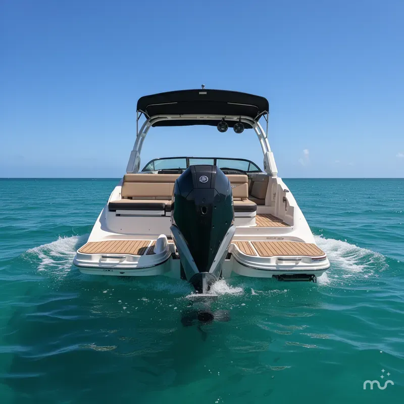 Slide: The Image of Sea Ray SDX 270 Outboard 2024 - 2
