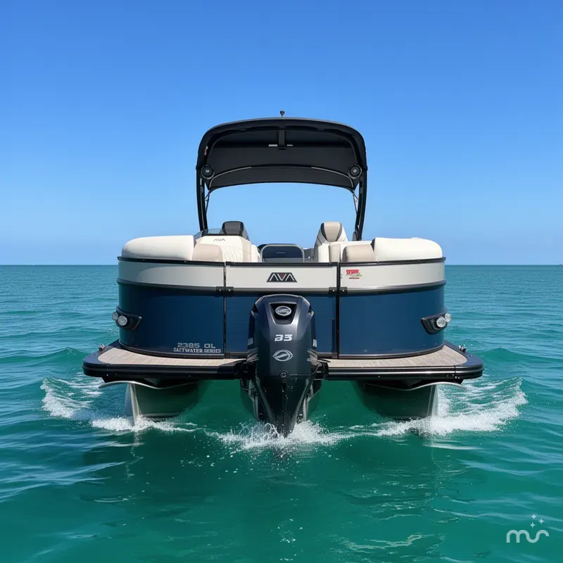Slide: The Image of Avalon 2385 Catalina Quad Lounger, Tri Toon High Performance 2026 - 2