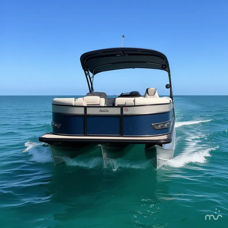 Slide: The Image of Avalon 2385 Catalina Quad Lounger, Tri Toon High Performance 2026 - 3