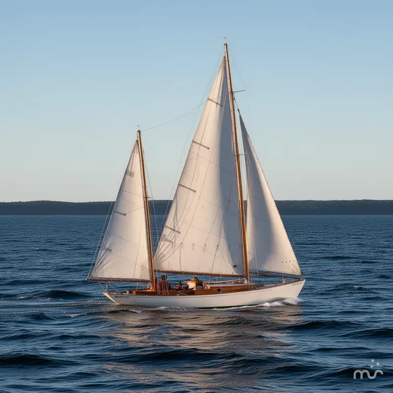 Slide: The Image of Herreshoff Rozinante 1974 - 4