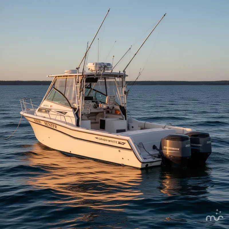 Slide: The Image of Grady-White Marlin 280 1994 - 2