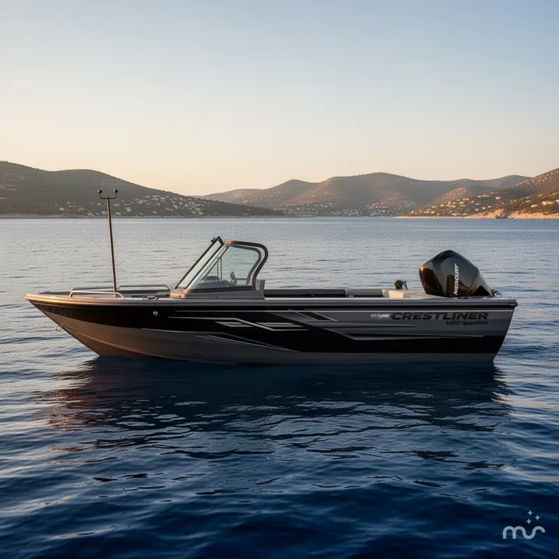 Slide: The Image of Crestliner 1950 Sportfish 2026 - 2