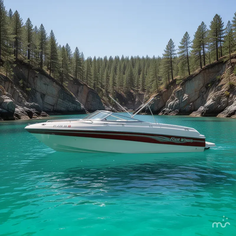 Slide: The Image of Four Winns 220 Horizon 1999 - 2