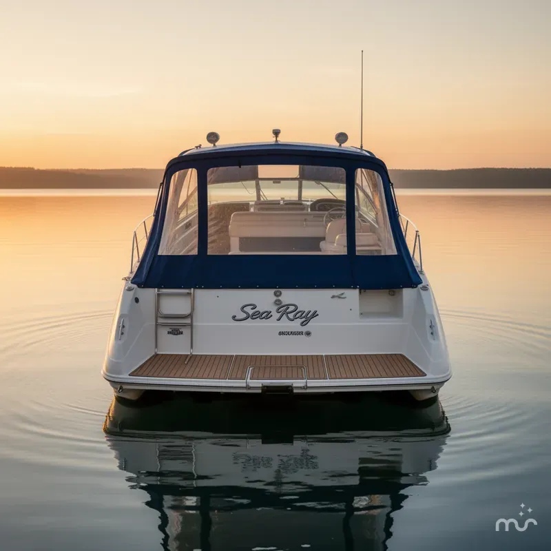 Slide: The Image of Sea Ray 330 Sundancer 1994 - 2