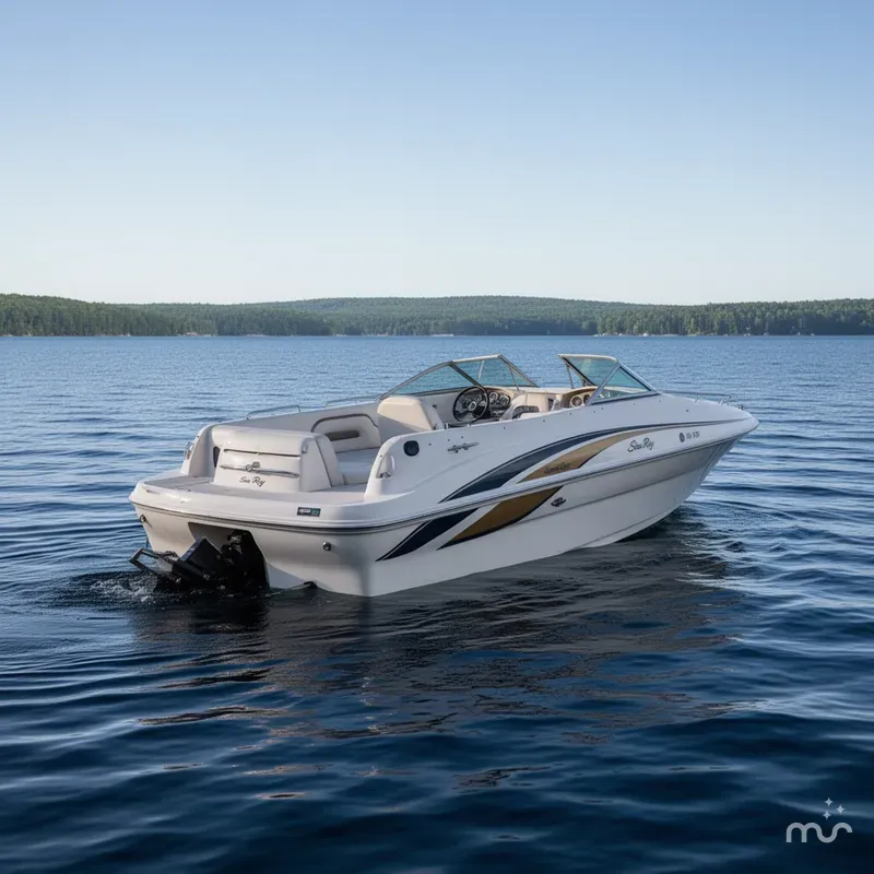 Slide: The Image of Sea Ray 210 Sundeck 1999 - 2
