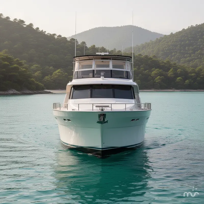 Slide: The Image of Queenship 62 Pilothouse Motor Yacht 1995 - 1