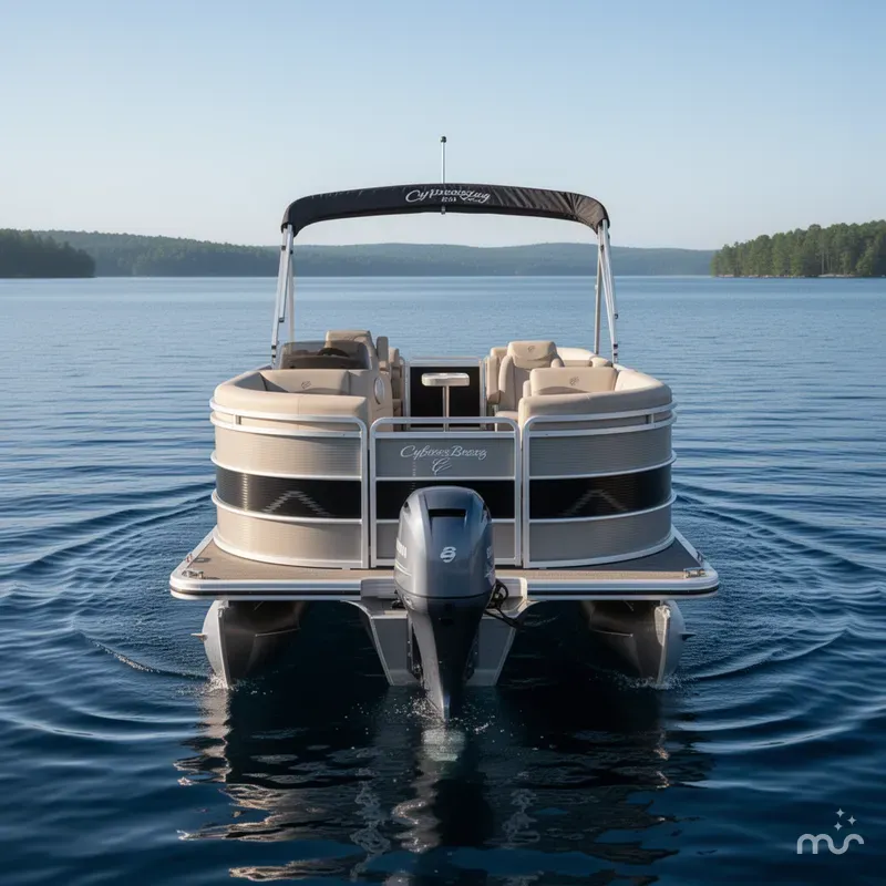 Slide: The Image of Cypress Cay SeaBreeze 210 Pontoon 2016 - 2