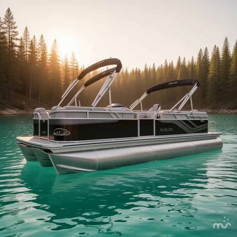 The Image of Avalon 23' Venture Platinum Quad Lounge w/ 150HP Mercury!! 2026 - 0