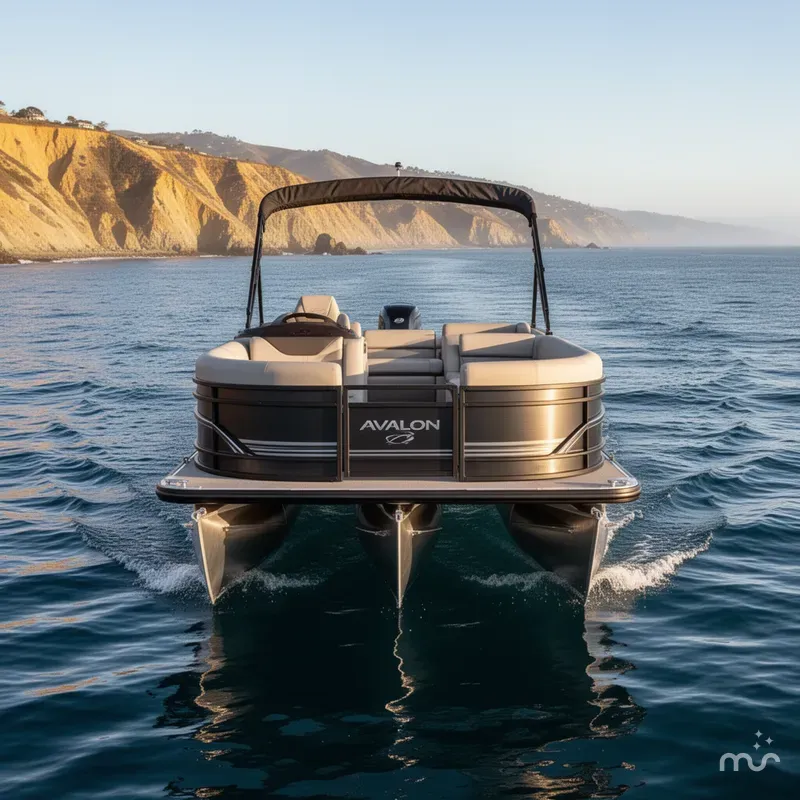 Slide: The Image of Avalon 25' Catalina Platinum Quad lounge Shift w/ 250HP Mercury Verado! 2026 - 3