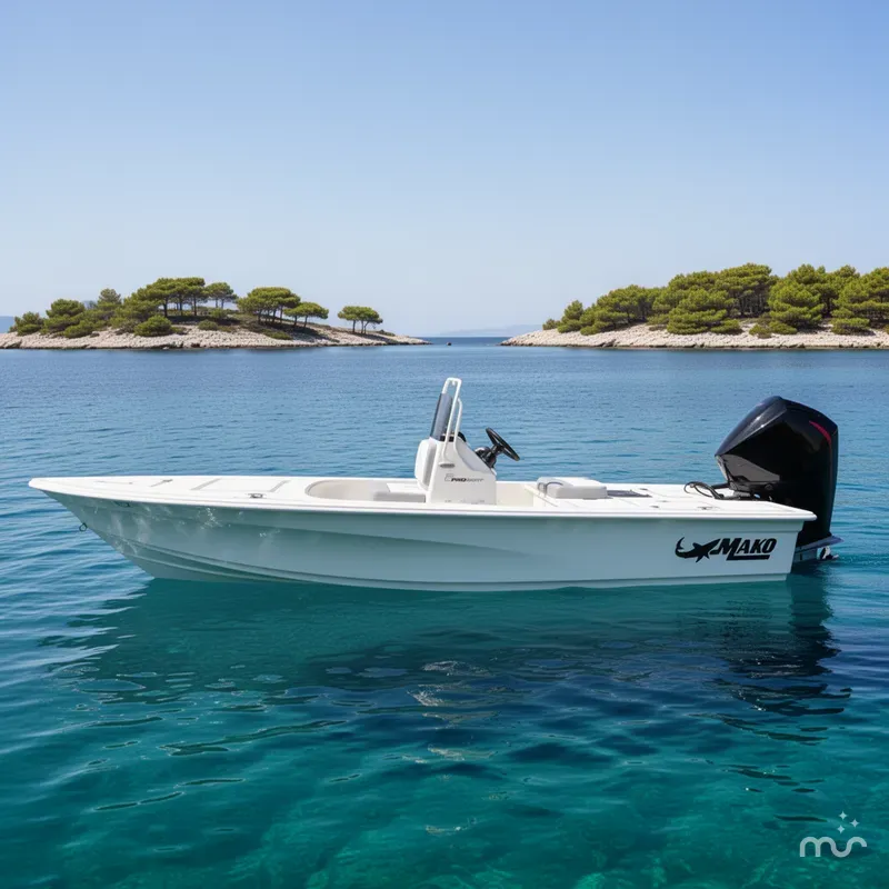 Slide: The Image of Mako 18 Pro Skiff 2026 - 2
