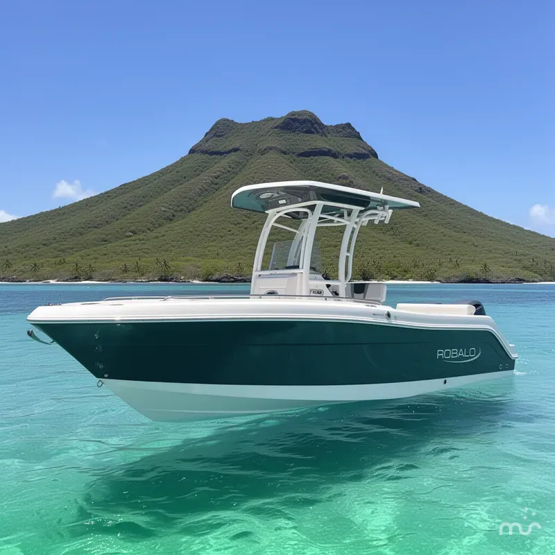 Slide: The Image of Robalo R222 Center Console 2025 - 2