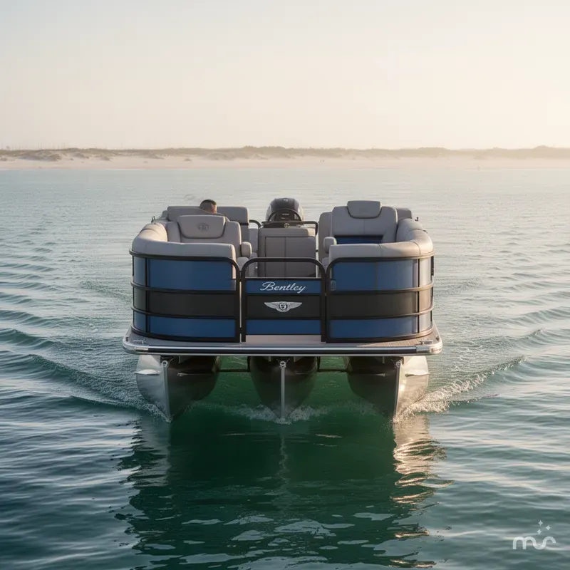 Slide: The Image of Bentley Pontoons Legacy 220 Quad Swingback 2026 - 3