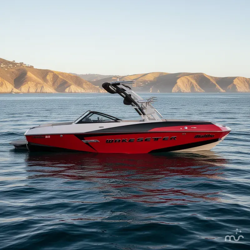 Slide: The Image of Malibu Wakesetter 22 VLX 2015 - 2
