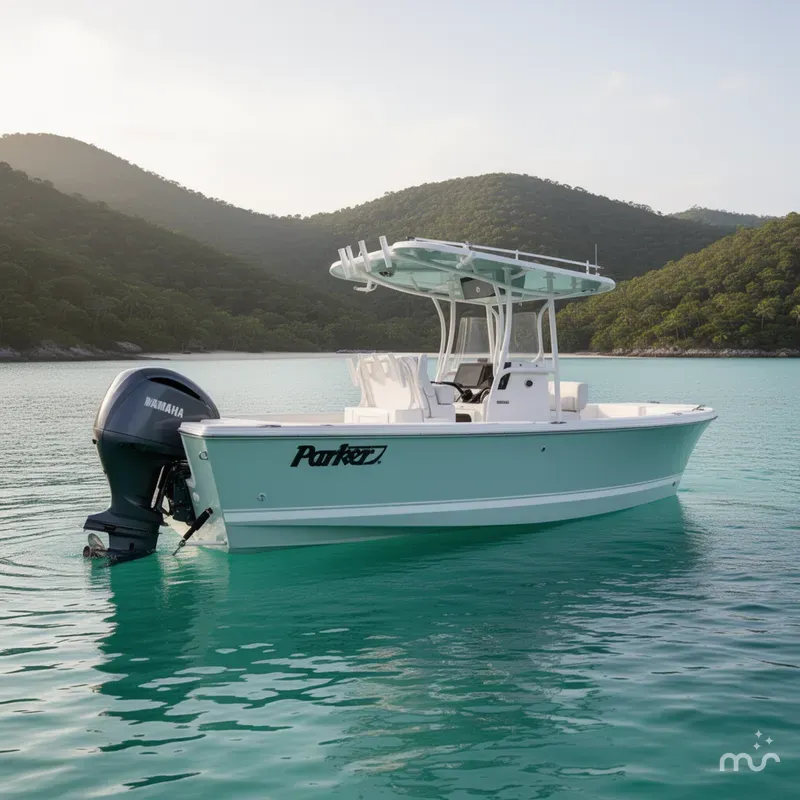 Slide: The Image of Parker Marine 230 Coastal Elite 2026 - 2