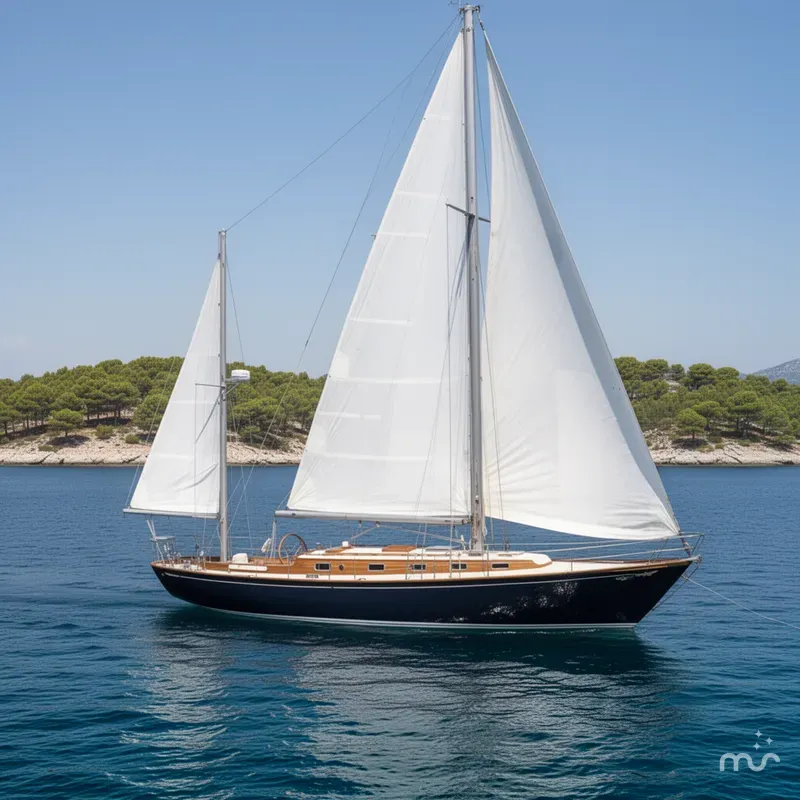 Slide: The Image of Cheoy Lee Offshore 47 Yawl 1972 - 2