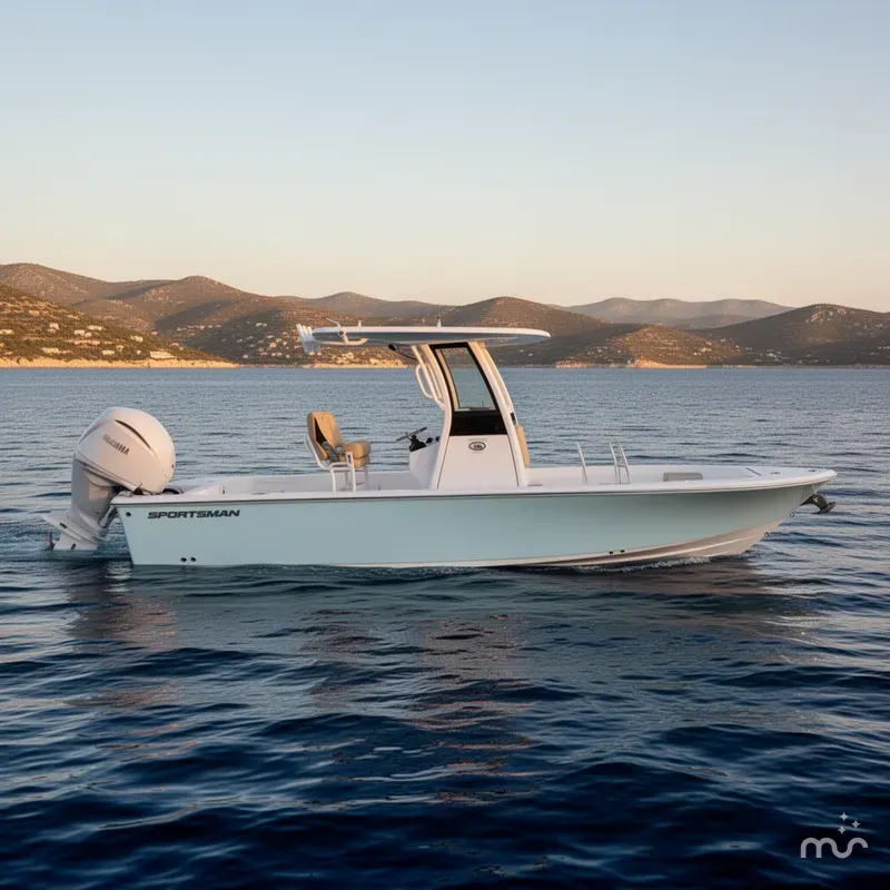 Slide: The Image of Sportsman Masters 247 Bay Boat 2026 - 2