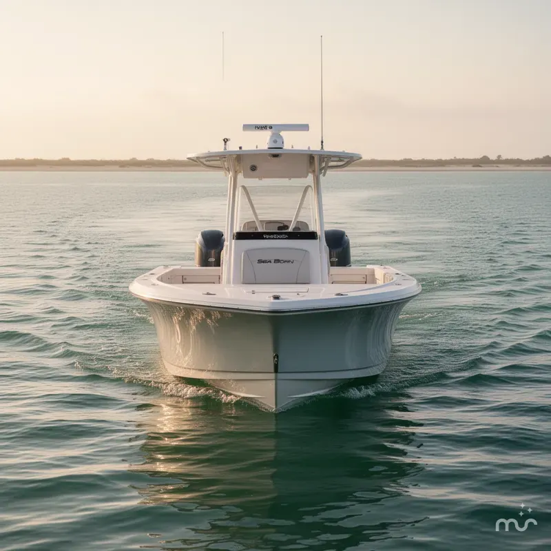 Slide: The Image of Sea Born LX24 Center Console 2022 - 1