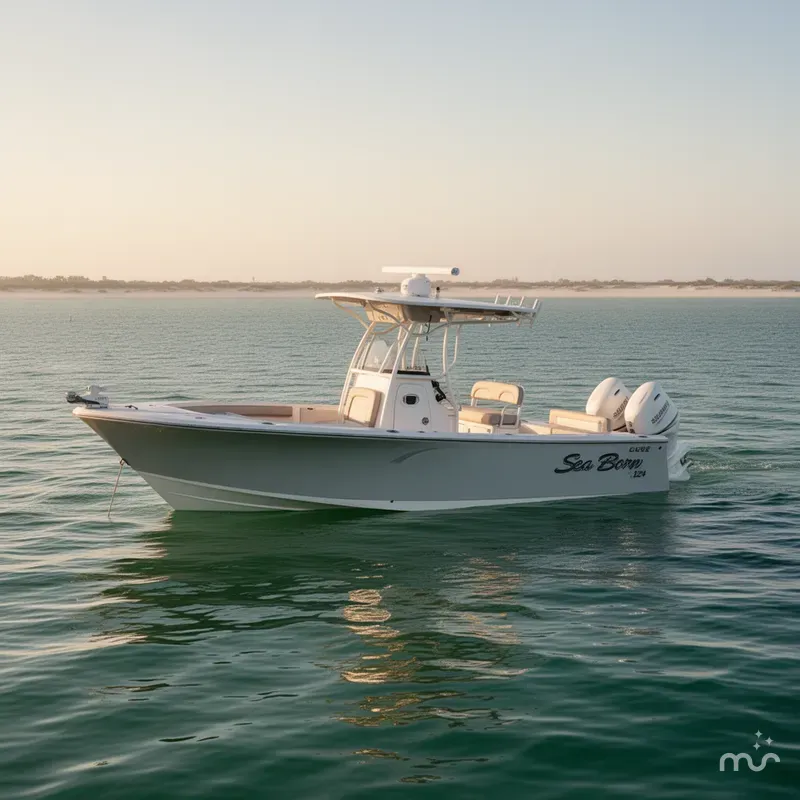 Slide: The Image of Sea Born LX24 Center Console 2022 - 4