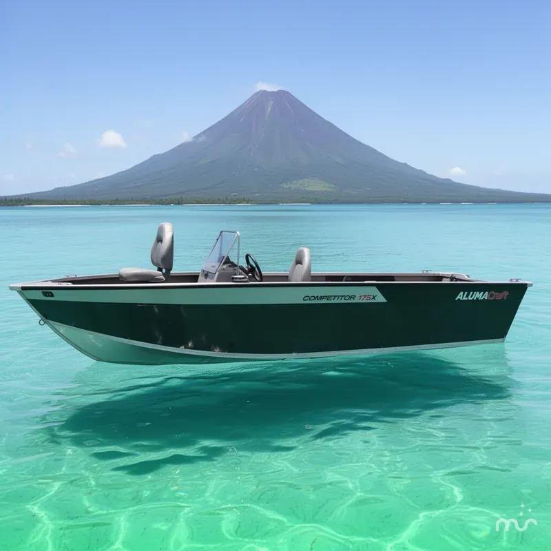 Slide: The Image of Alumacraft Competitor 175X Side Console 2026 - 2