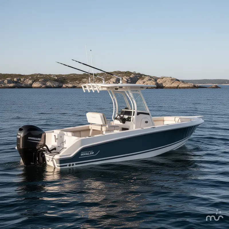 Slide: The Image of Boston Whaler 230 Outrage 2025 - 2