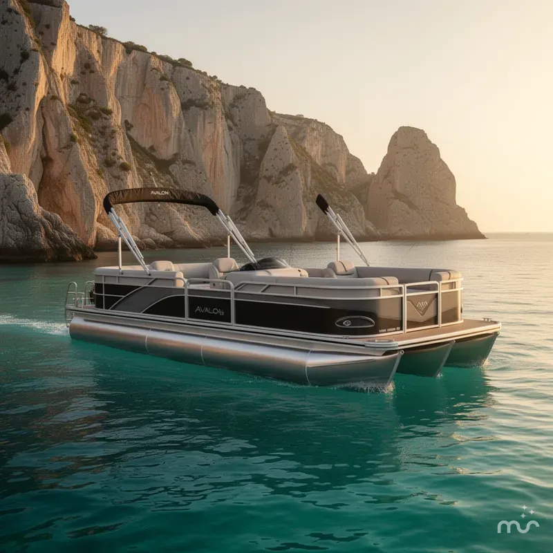 The Image of Avalon 23' Venture Platinum Quad lounge w/ 115HP Mercury! 2026 - 0