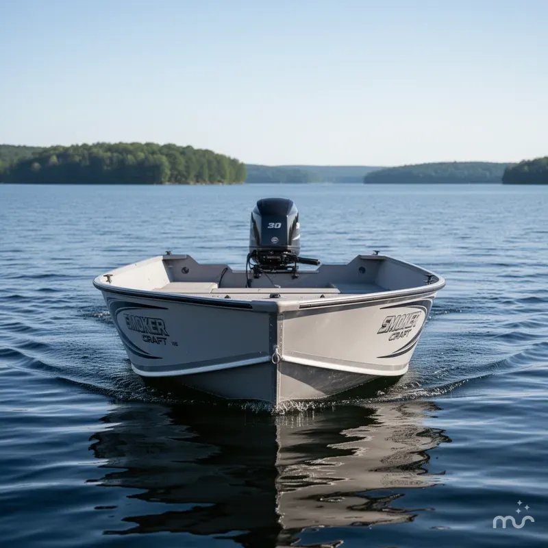 Slide: The Image of Smoker Craft Angler 16 T 2026 MODEL 2025 - 1