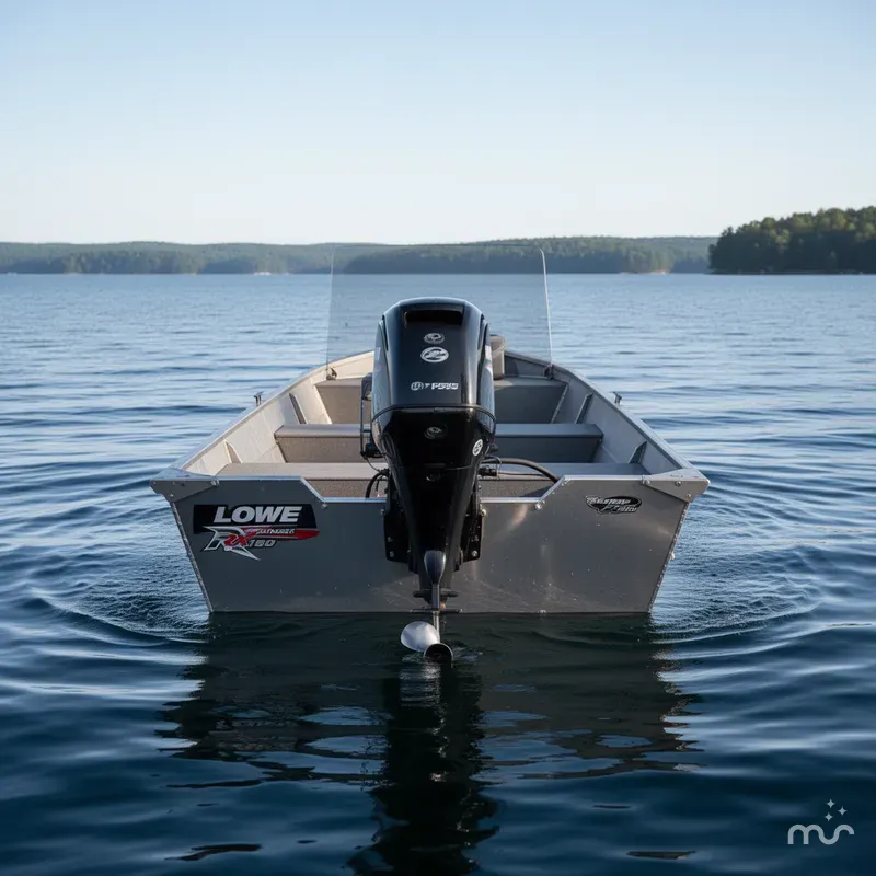 Slide: The Image of Lowe Roughneck Center Console RX1760 Pathfinder Jet 2025 - 2