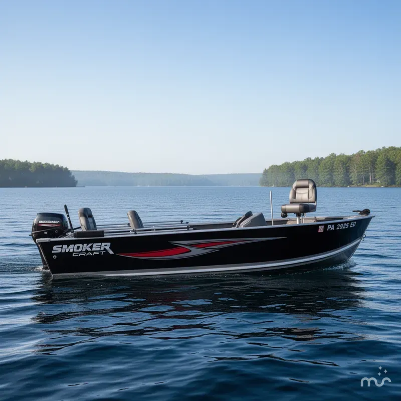 Slide: The Image of Smoker Craft Big Fisherman 16 2023 - 2