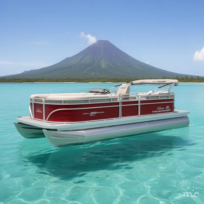 The Image of Sun Tracker Party Barge 20 DLX 2025 - 0
