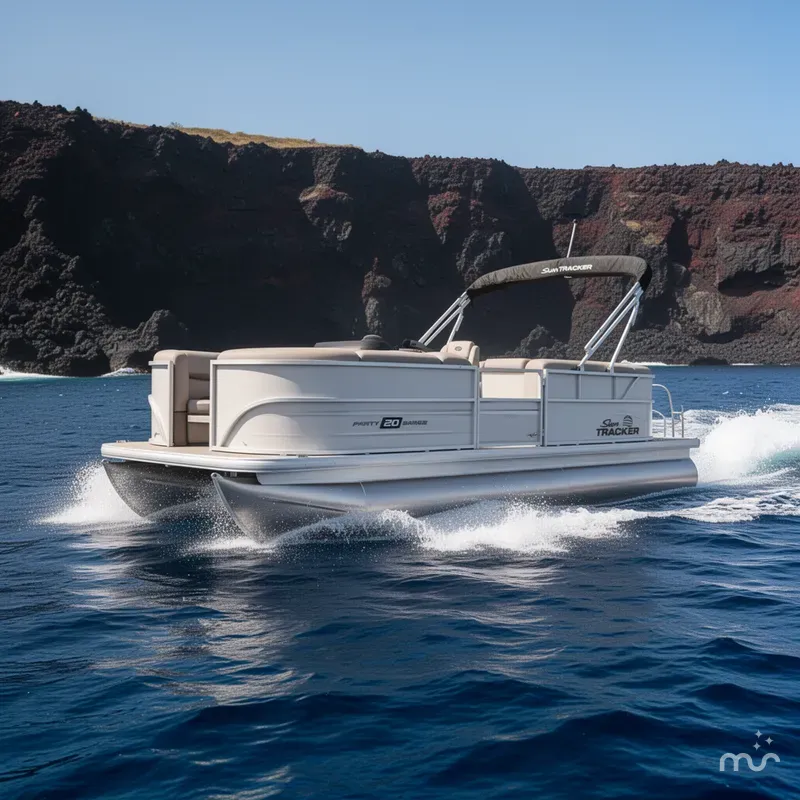 The Image of Sun Tracker Party Barge 20 DLX 2026 - 0