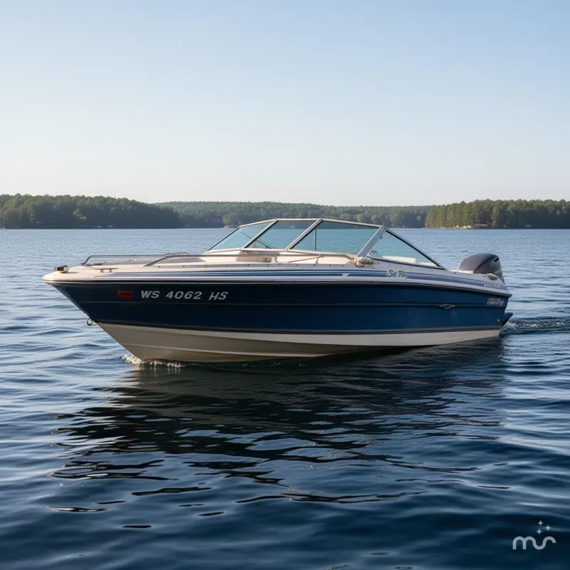 Slide: The Image of Sea Ray Seville 18 Bowrider 1986 - 1