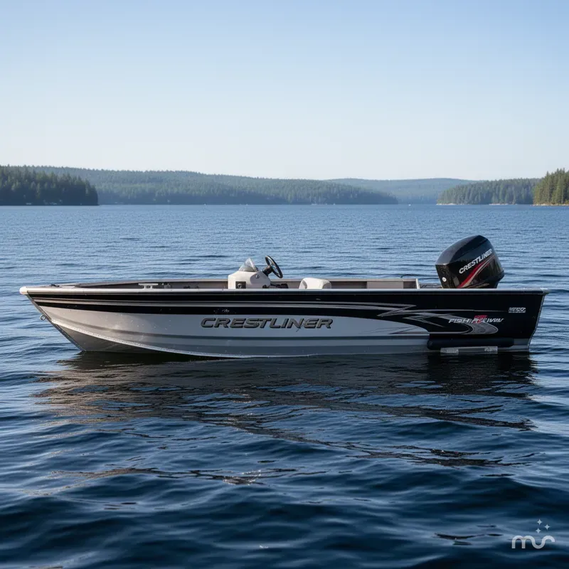Slide: The Image of Crestliner 1750 Fish Hawk 2000 - 0