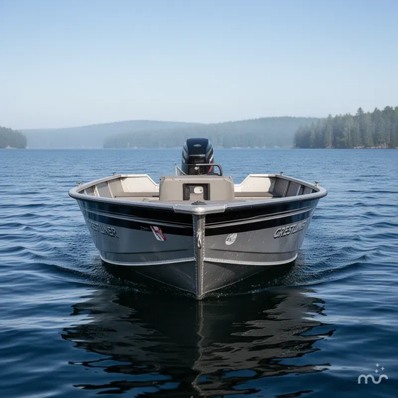 Slide: The Image of Crestliner 1750 Fish Hawk 2000 - 2