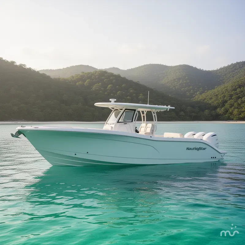 Slide: The Image of NauticStar 332 Offshore 2026 - 2