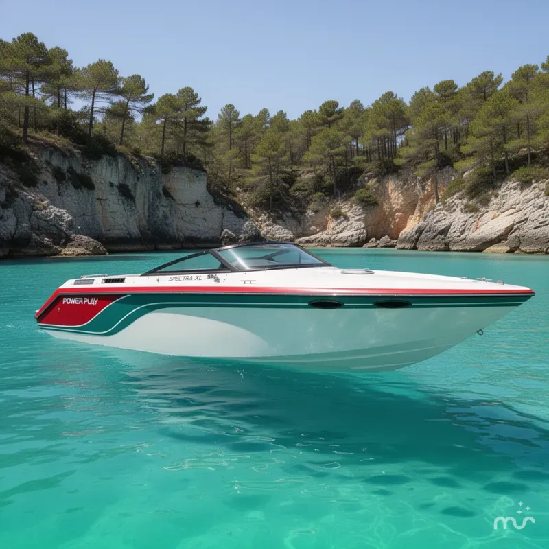 Slide: The Image of Powerplay Powerboats Spectra XL 1990 - 0