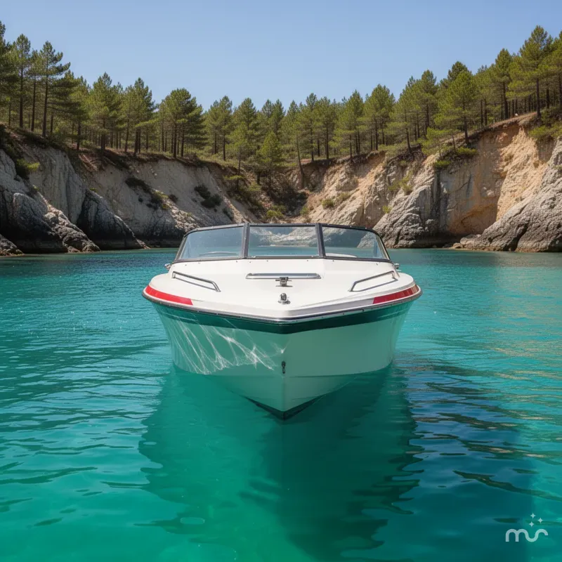 Slide: The Image of Powerplay Powerboats Spectra XL 1990 - 1