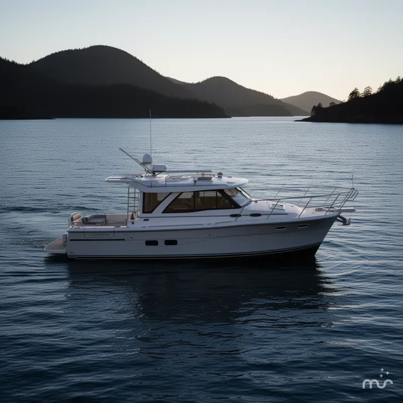 Slide: The Image of Cutwater C-30 Sedan 2024 - 0