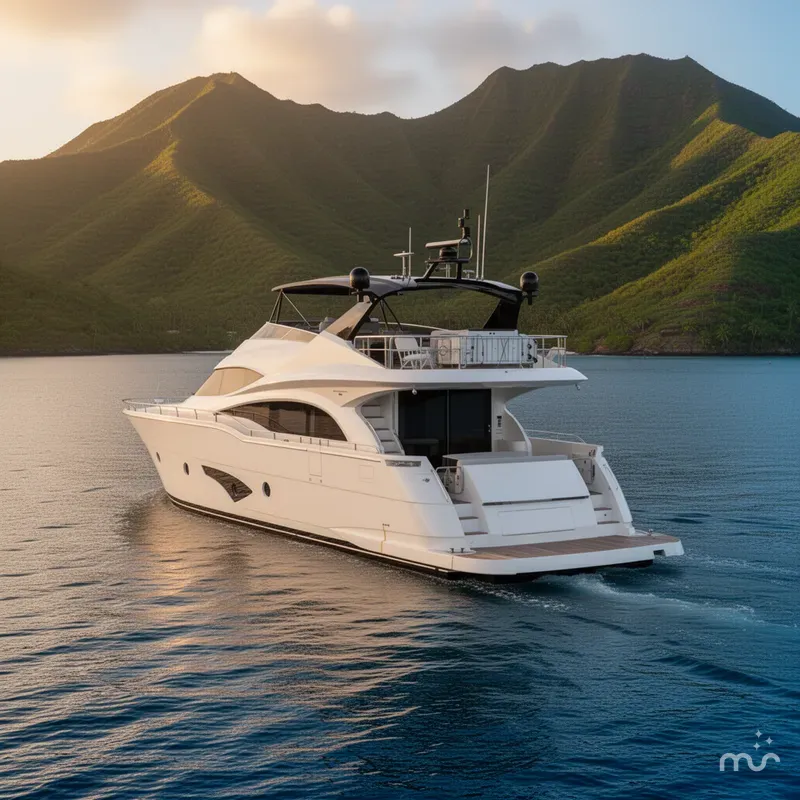 Slide: The Image of Marquis 720 Fly Bridge 2016 - 3