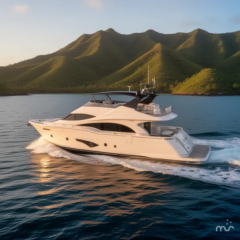 Slide: The Image of Marquis 720 Fly Bridge 2016 - 4