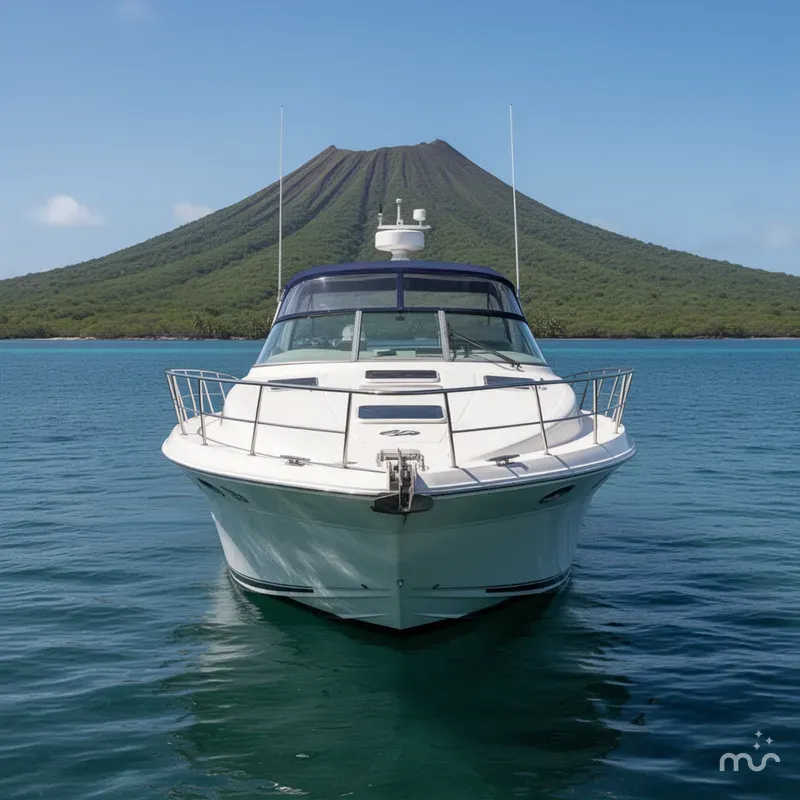 Slide: The Image of Sea Ray Sundancer 400 1997 - 1