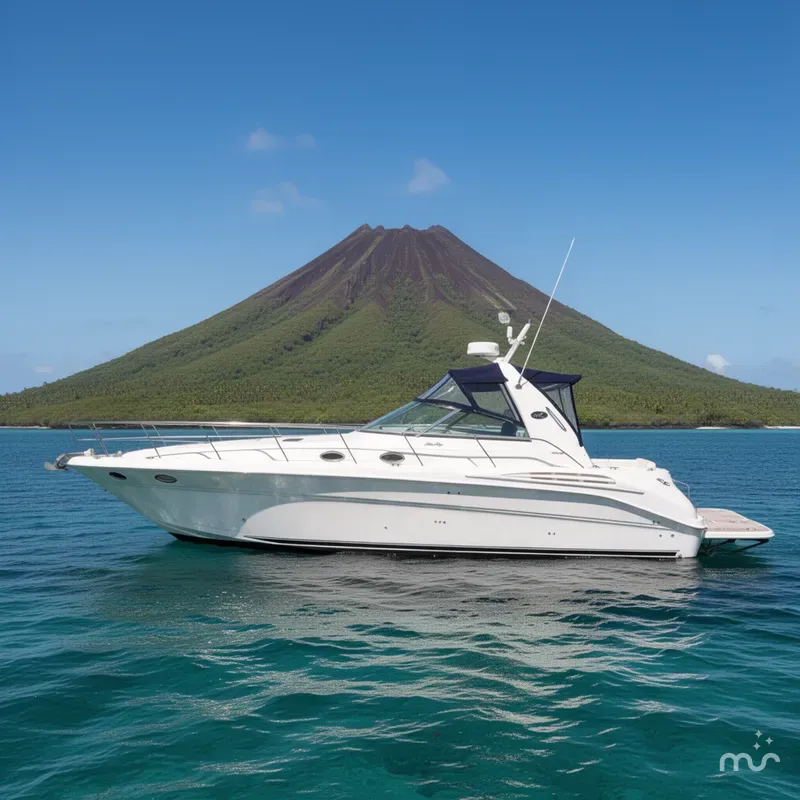 Slide: The Image of Sea Ray Sundancer 400 1997 - 2