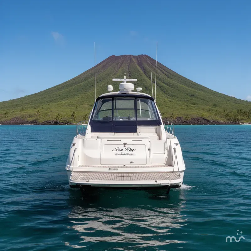 Slide: The Image of Sea Ray Sundancer 400 1997 - 3