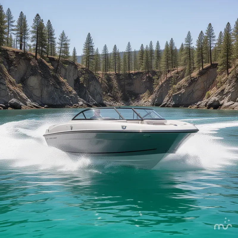 Slide: The Image of Bayliner VR4 Bowrider OB 2025 - 2