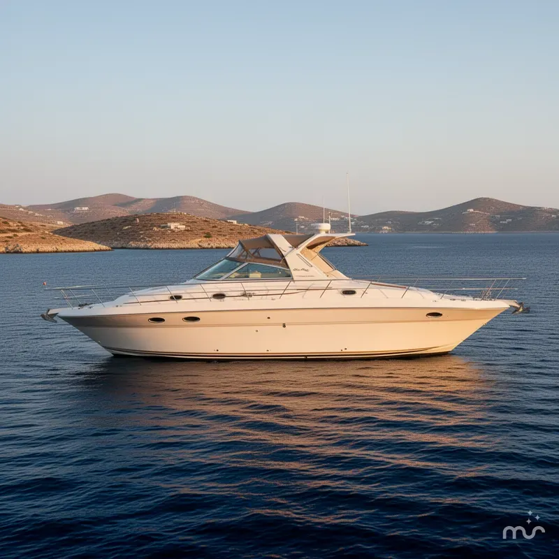 Slide: The Image of Sea Ray Sundancer 370 1995 - 2