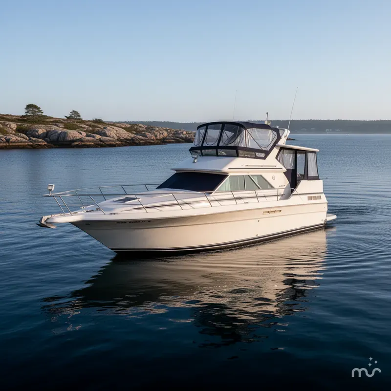 The Image of Sea Ray 380 Aft Cabin 1989 - 0